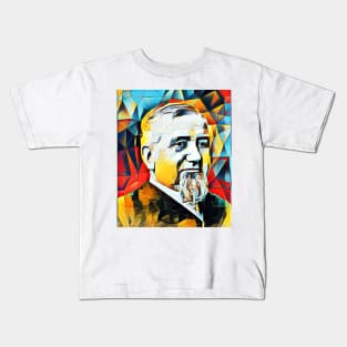 George Pullman Abstract Portrait | George Pullman Artwork 2 Kids T-Shirt